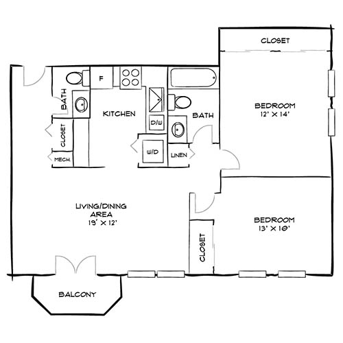 Floor Plan Diagram